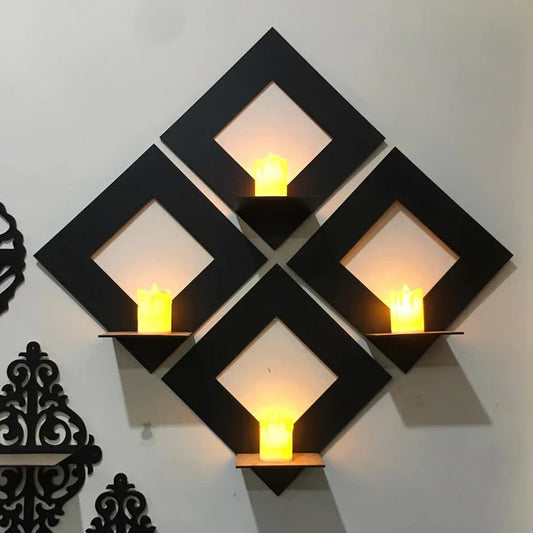 Set of four Modern wall shelve