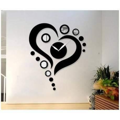 HEART SHAPE CLOCK  (PRODUCT CODE : ZS10)