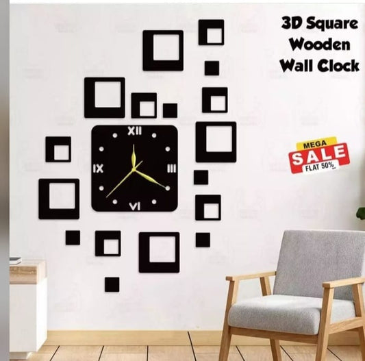 SQUARE SHAPE CLOCK (PRODUCT CODE : ZS18)