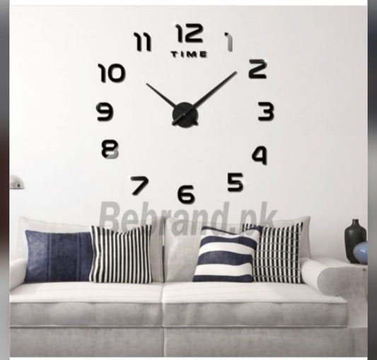 3D LARGE SIZE WALL CLOCK (ZS57)
