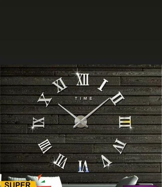 3D LARGE SIZE WALL CLOCK (ZS59)