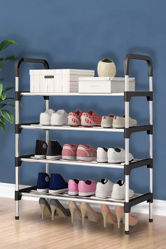 Shoe Rack Organizer Stackable Space Saving Shoe Shelf